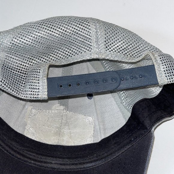 COSTA DEL MAR Mesh Trucker Snap Back Cap Hat Tuna Blue Fishing - Picture 4 of 6